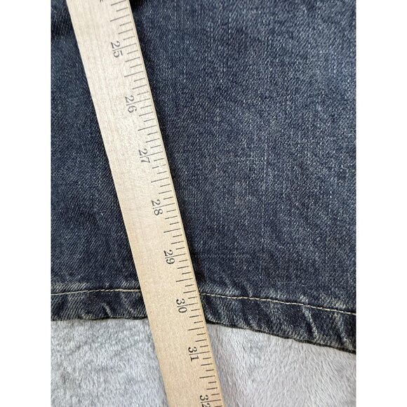 Magellan Jeans Mens 40x30 Blue Boot Cut Denim Straight Leg Cotton Pants Outdoor - Picture 13 of 14